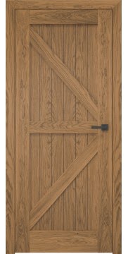 Межкомнатная дверь, RL002 (шпон дуб античный с патиной)