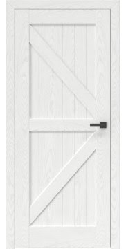 Межкомнатная дверь RL002 (шпон ясень белый, глухая) — 2538
