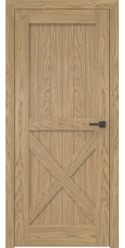 Межкомнатная дверь Лофт, RL003 (шпон дуб натуральный, глухая)