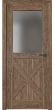 Межкомнатная дверь RL003 (шпон американский орех, сатинат) — 2551