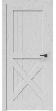 Межкомнатная дверь RL003 (шпон ясень серый, глухая) — 2575