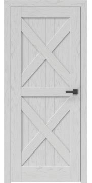 Межкомнатная дверь RL003 (шпон ясень серый, неостекленная) — 2562