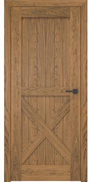 Дверь межкомнатная, RL003 (шпон дуб античный с патиной)