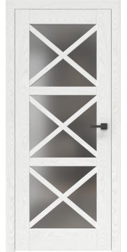 Межкомнатная дверь RL006 (шпон ясень белый, сатинат) — 2638