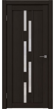 Межкомнатная дверь, RM001 (экошпон венге FL, лакобель белый)