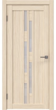 Дверь межкомнатная, RM001 (экошпон беленый дуб FL, лакобель белый)