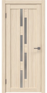 Дверь RM001 (экошпон беленый дуб FL, матовое стекло)
