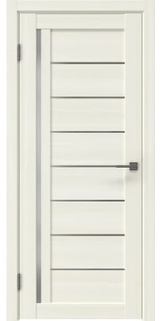 Межкомнатная дверь, техно, RM004 (экошпон сандал, матовое стекло)