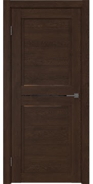 Межкомнатная дверь RM013 (экошпон «дуб шоколад» / стекло бронзовое) — 0162