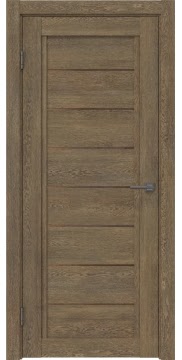 Межкомнатная дверь RM016 (экошпон «дуб антик» / стекло бронзовое) — 0198