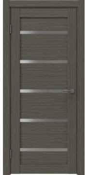 Межкомнатная дверь, RM020 (экошпон грей мелинга, со стеклом)