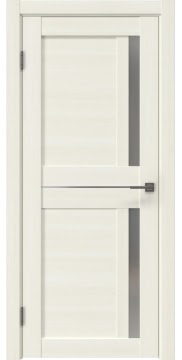 Межкомнатная дверь RM024 (экошпон «сандал белый» / матовое стекло) — 0993