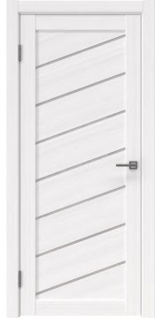 Готовый комплект межкомнатной двери, RM029 (экошпон белый, лакобель белый)