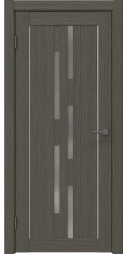 Межкомнатная дверь, RM046 (экошпон грей мелинга, со стеклом)