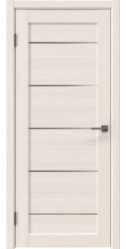 Межкомнатная дверь RM050 (экошпон лиственница беленая, матовое стекло) — 6419
