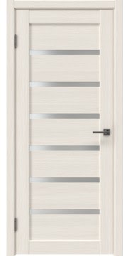 Межкомнатная дверь RM055 (экошпон «лиственница беленая», матовое стекло) — 9507