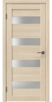 Дверь RM060 (лиственница кремовая, стекло сатинат)
