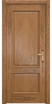 Межкомнатная дверь SK011 (шпон дуб античный с патиной) — 5622
