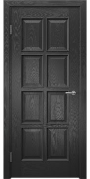 Межкомнатная дверь SK016 (шпон ясень черный) — 6062