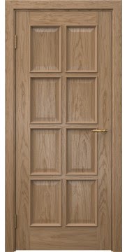 Межкомнатная дверь SK016 (шпон дуб светлый) — 6052