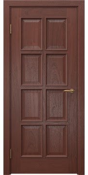 Дверь межкомнатная, SK016 (шпон красное дерево)