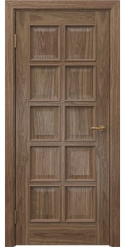 Межкомнатная ульяновская дверь, SK017 (шпон американский орех)