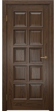 Межкомнатная дверь SK017 (шпон мореный дуб) — 6034