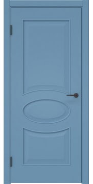 Межкомнатная дверь с филенками, SK020 (эмаль RAL 5024)