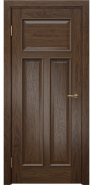 Межкомнатная дверь SL001 (шпон мореный дуб) — 6067