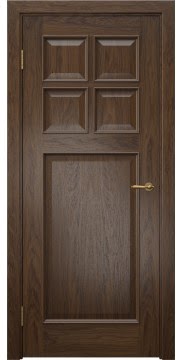 Межкомнатная дверь SL004 (шпон мореный дуб) — 6102