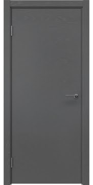 Межкомнатная дверь ZK001 (шпон ясень серый, глухая) — 5257