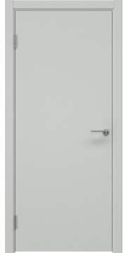 Дверь, каркас из массива сосны и МДФ, ZK001 (эмаль светло-серая)