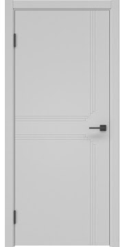 Межкомнатная дверь ZK008 (эмаль серая) — 2151