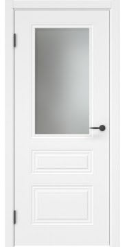 Эмалевая дверь, ZK029 (эмаль белая, со стеклом)