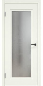 Межкомнатная дверь, ZK030 (эмаль RAL 9010, со стеклом)