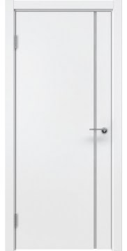 Межкомнатная дверь ZM016 (эмаль белая, триплекс белый) — 5427