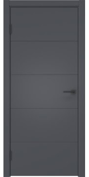 Межкомнатная дверь, ZM033 (эмаль графит)