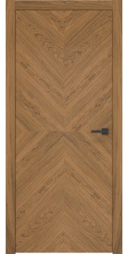 Межкомнатная дверь, ZM051 (шпон дуб античный с патиной)