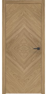 Межкомнатная дверь, ZM052 (натуральный шпон дуба)
