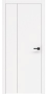 Складная дверь межкомнатная ZM081 (эмаль белая)