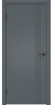 Межкомнатная дверь, ZM087 (эмаль графит)