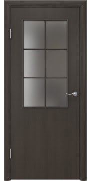 Дверь ламинированная Стандарт 2 (венге, сатинат)