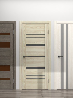 Серия GM — современные погонажные двери